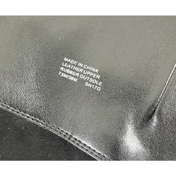 Michael Michael Kors Maisie Knee High Boot Black Leather Pebbled Gold Button 7.5 - Picture 11 of 15